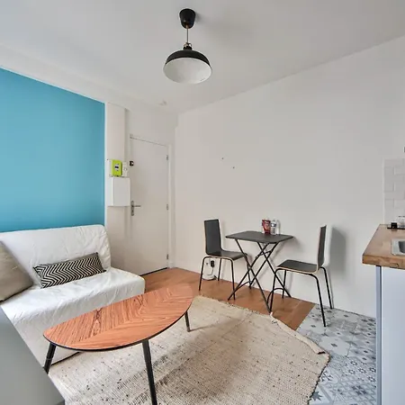 Studio 2P Calme/Paris17/Batignolles/Clichy/St Ouen * Parijs